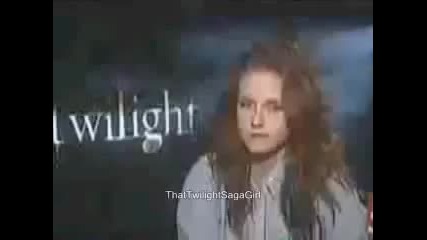 Kristen: Robert was really looking at me [сладко интервю]