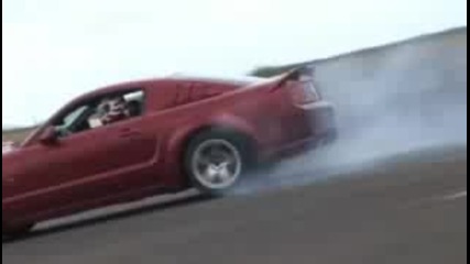 Mustang Drifting