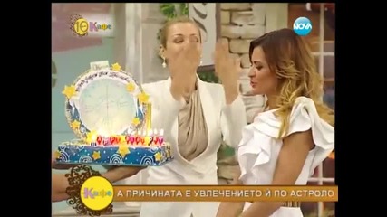 Преслава в На кафе по Нова Тв - 1 част @ [26.06.2014]