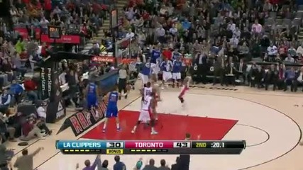 Gaye Toronto Raptors debut 20 victory over the Clippers