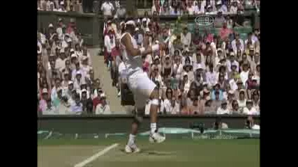 Rafael Nadal - Забавен кадър форхенд