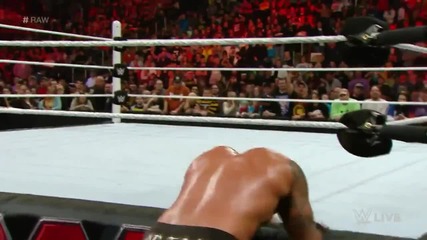 Randy Orton спука от бой Seth Rollins - 09.03.15 Първична сила