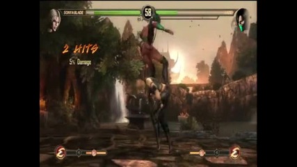 Mortal Kombat 9 (2011): Соня Срещу Джейд И Китана