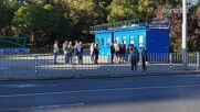 Малка опашка на касите на "Васил Левски" два часа преди срещата между България и Литва