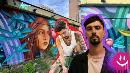 Graffiti мастър: Уличното изкуството в България се приема все по- адекватно!💥🤩