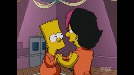 Целувки с Барт Симпсон
