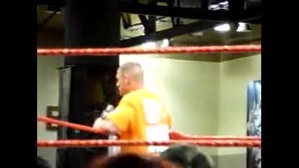 John Cena at Wwe Axxess 2010 Part 3