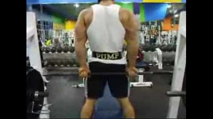 Peter Putnam Training Biceps