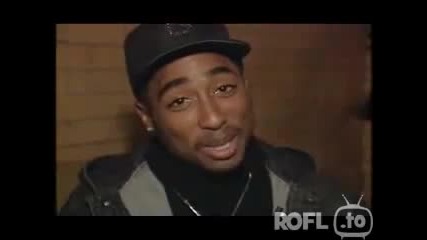 2pac напушен в Тв предаване ! ( Много смях )