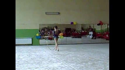 Илиана Василева - обръч 2010г. 