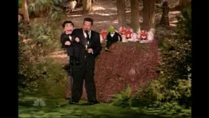 Кермит Жабока позлати Terry Fator в America s Got Talent