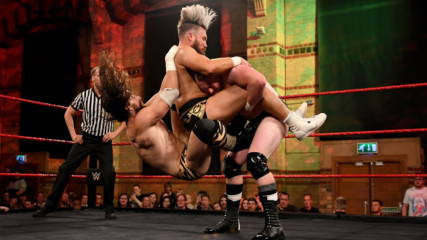 Moustache Mountain vs. Saxon Huxley & Sam Gradwell: WWE NXT UK, Oct. 31, 2018
