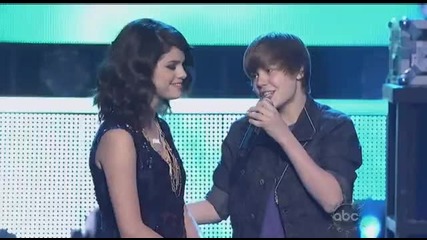 Justin Bieber - One Less Lonely Girl [with Seleana Gomez] Live on New Year