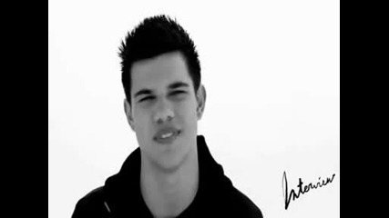 New Taylor Lautner Interview Sexy Photo Shoot
