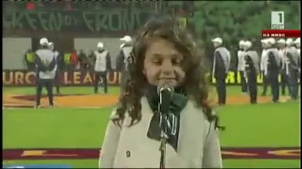 Крисия Тодорова - Моя страна, моя България(стадион Васил Левски)