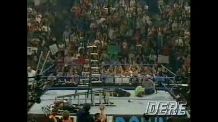 Hardy Boyz vs Dudley Boyz vs Edge and Christian vs Chris Benoit and Chris Jericho