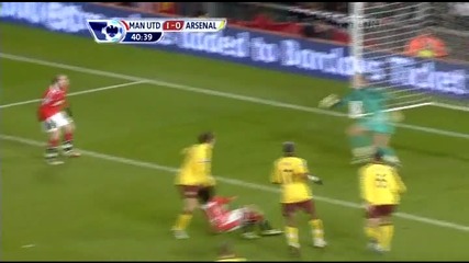 13.12.2010 Манчестър Юнайтед 1 - 0 Арсенал гол на Джи Сунг Парк 