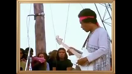 Jimi Hendrix - Red House, Woodstock, 1969