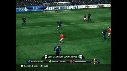 Pes 2010: Красив гол на Rooney 