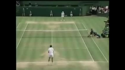 Andre Agassi vs Goran Ivanisevic. Wimbledon 1992 Final