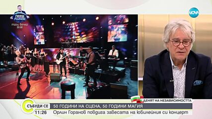 Орлин Горанов: Публиката е „петият елемент” в работата на артистите