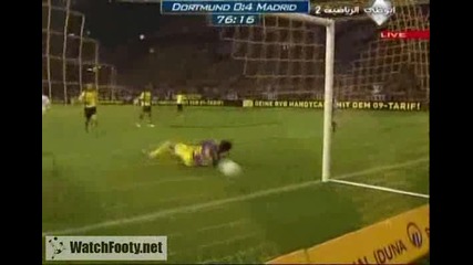 Borussia Dortmund 0 vs. Real Madrid 4