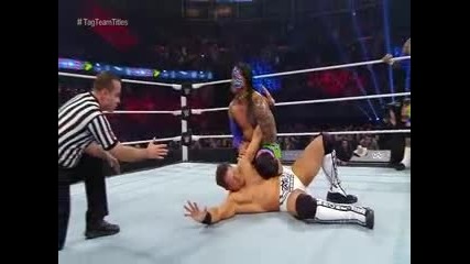 The Miz & Damien Mizdow vs The Usos ( Wwe Tag Team Championship ) - Wwe Tlc 2014