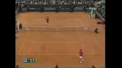 Hamburg 2005 Final - Roger Federer - Richard Gasquet