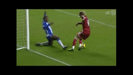 Gol de Torres (2 - 0), Liverpool 2 - Wigan 1 (premier League). 16 - 12 - 09 