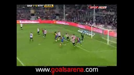 07.03.09 Барселона - Атлетик Билбао 2:0 Гол На Бускетс