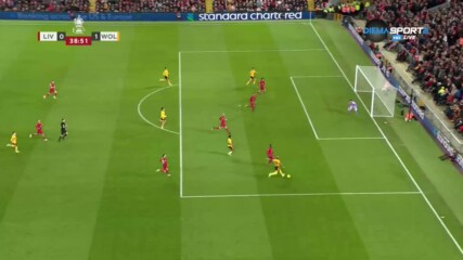 Ливърпул - Уулвърхямптън Уондърърс 1:1 /първо полувреме/