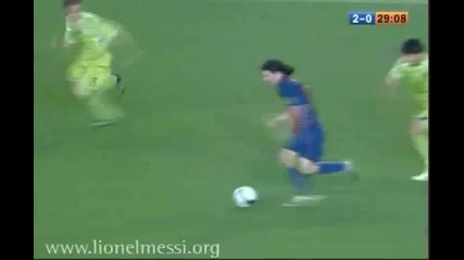 Lionel Messi goles a Getafe