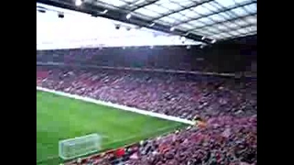 YNWA from Old Trafford