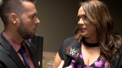 Nia Jax  looks ahead to the Women's Elimination Chamber Match: WWE.com Exclusive, Jan. 29, 2018