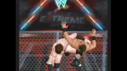 Smackdown vs Raw 2011 Мач Клетка : Шеймъс срещу Миз
