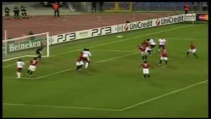 28.09.2010 Рома 2 - 1 Клуж Напока гол на Рада