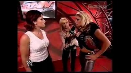 Trish Stratus Shows Molly Her Thong
