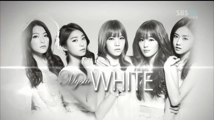 121229 Mystic White - Mermaid Princess @ Sbs Gayo Daejun 2012