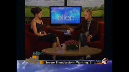 Selena gomez on Ellen Sept 21,2010 Full Interview