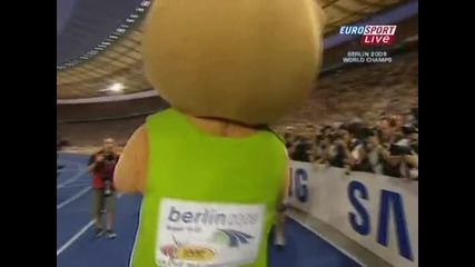 Юсеин Болт отиде в друго измерение - 19.19 секунди на 200 м в Берлин