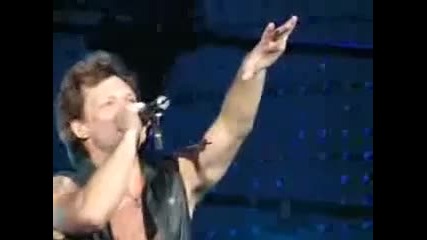 Bon Jovi In These Arms Live Central Park July 12, 2008 