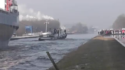 Ето как се пускат корабите в морето след като ги направят (част 4)