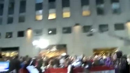 Private Justin Bieber on Today Show 