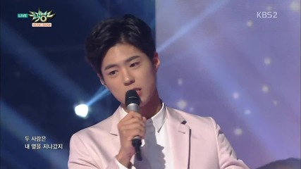 Irene ( Red Velvet) & Park Bo Gum - One and a half ( Mc Special Stage) @ 150501 Kbs Music Bank