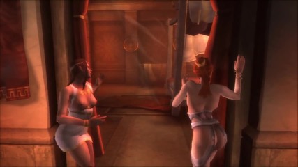 God of War Origins Ghost of Sparta Sex Scene ( Nudity )