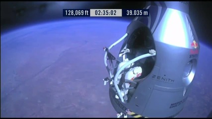 Felix Baumgartner - Freefall from the edge of space