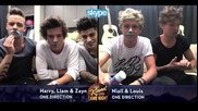 One Direction - Интервю за Jimmy Kimmel Live