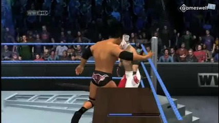 Smackdown vs Raw 2011 The Rock vs Rey Mysterio (tlc)