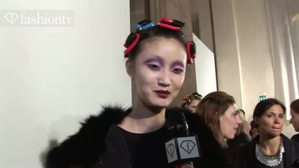 fashiontv - Francesco Scognamiglio Backstage Fall 2