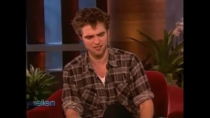 * H Q * Robert Pattinson в шоуто на Елън [part 3]